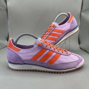 Adidas SL 72 OG Shoes Womens Size 9 Ice Lavender Suede Nylon Trainers Sneakers